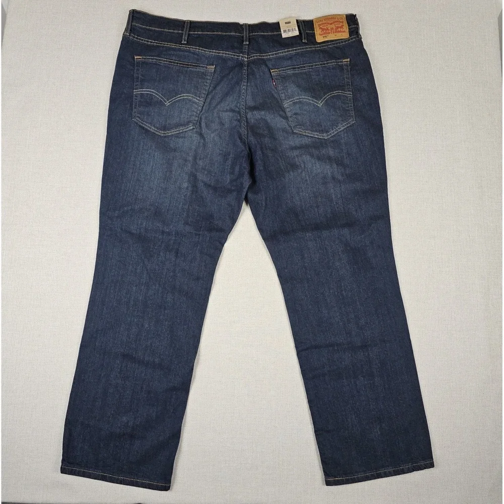 Levi's 541 Athletic Fit Denim Jeans Mens 44 x 30 Blue Medium Wash  NWT